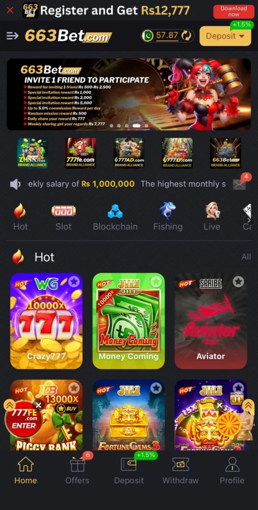 663Bet Game